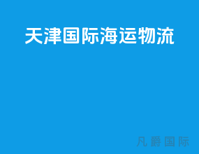 天津国际海运物流