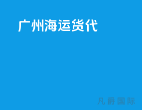广州海运货代