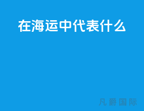 loi在海运中代表什么