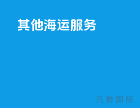 其他海运服务