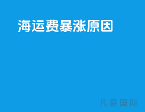 海运费暴涨原因