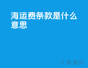 海运费条款dap是什么意思
