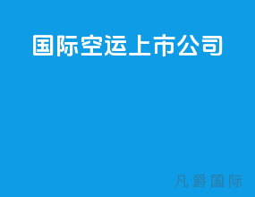 国际空运上市公司