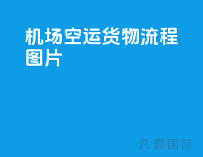 机场空运货物流程图片