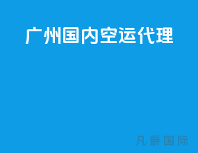 广州国内空运代理