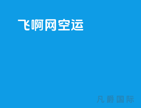 飞啊网空运