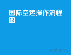国际空运操作流程图