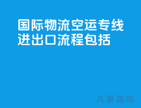 国际物流空运专线进出口流程包括