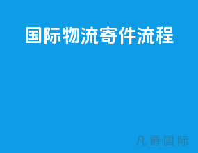 国际物流寄件流程