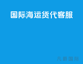 国际海运货代客服