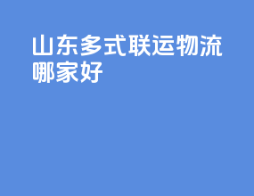 山东多式联运物流哪家好