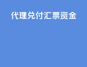 代理兑付汇票资金