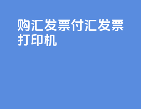 购汇发票付汇发票打印机