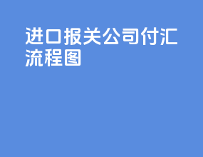 进口报关公司付汇流程图