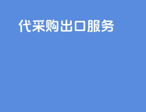 代采购出口服务