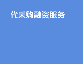 代采购融资服务