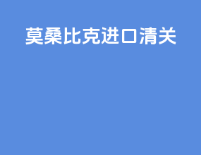 莫桑比克进口清关