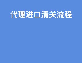 地龙进口清关流程