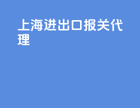 上海ti进出口报关代理