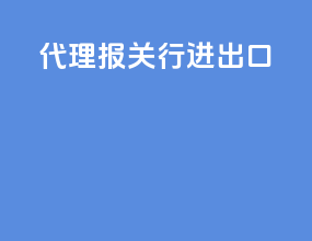 代理报关行进出口
