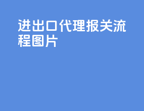 进出口代理报关流程图片