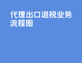 代理出口退税业务流程图