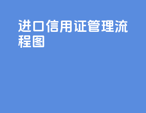 进口信用证管理流程图