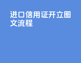 进口信用证开立图文流程
