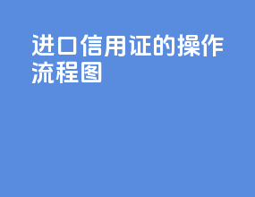 进口信用证的操作流程图