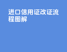 进口信用证改证流程图解