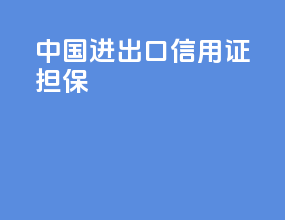 中国进出口信用证担保
