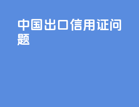 中国出口信用证问题
