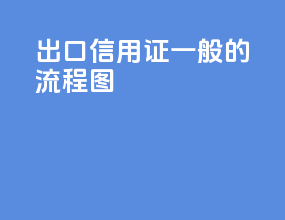 出口信用证一般的流程图
