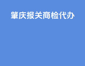 肇庆报关商检代办