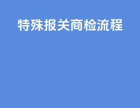 特殊报关商检流程