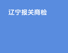辽宁报关商检