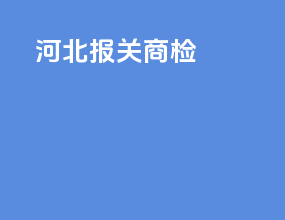 河北报关商检