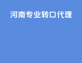 河南专业转口代理