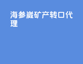 海参崴矿产转口代理
