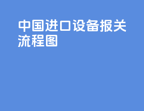 中国进口设备报关流程图