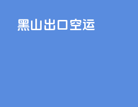 黑山出口空运