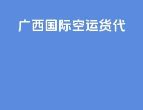 广西国际空运货代