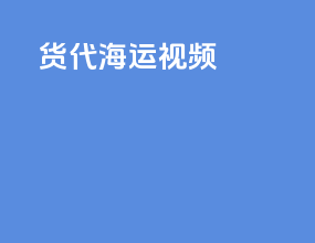 货代海运视频