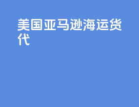 美国亚马逊海运货代