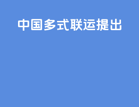 中国多式联运提出