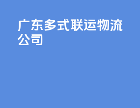 广东多式联运物流公司