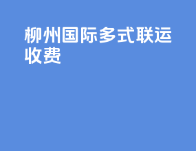 柳州国际多式联运收费